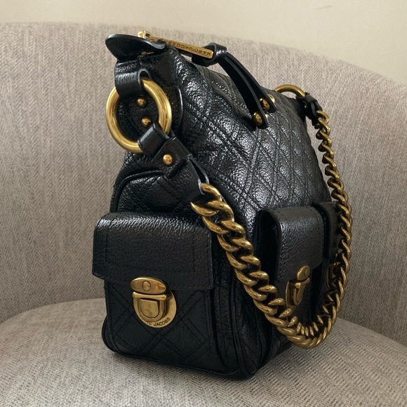 Marc Jacobs Blake Quilted Leather Leather Shoulder Bag - Picture 3 of 12